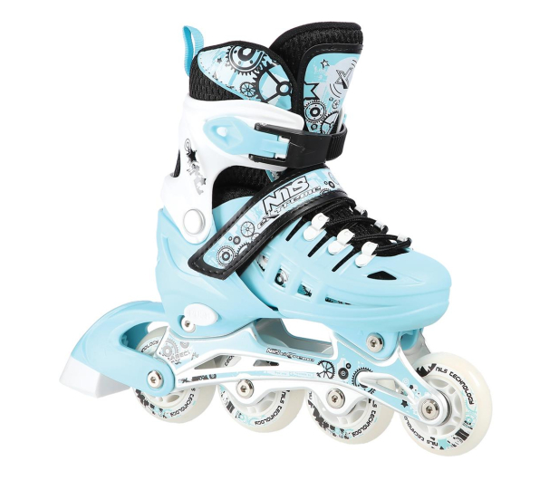 Nils Extreme Łyżworolki 4w1 NH10905 rozm. M (35-38) Miętowe - 1121344 - zdjęcie 2